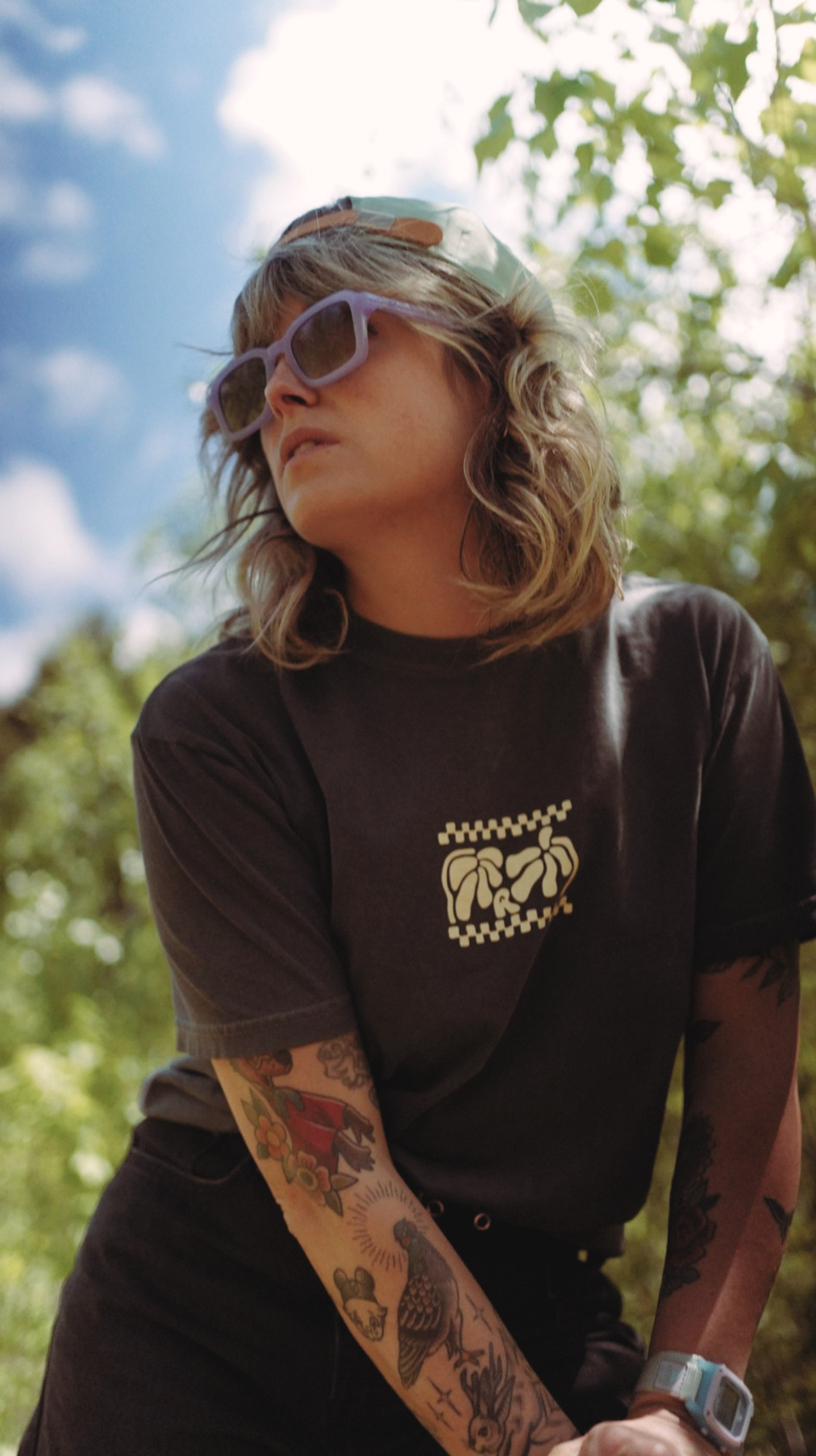 T-Shirt "Raffy" style gris délavé – Image 4