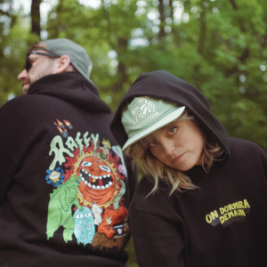 Hoodie "On dormira demain" Noir