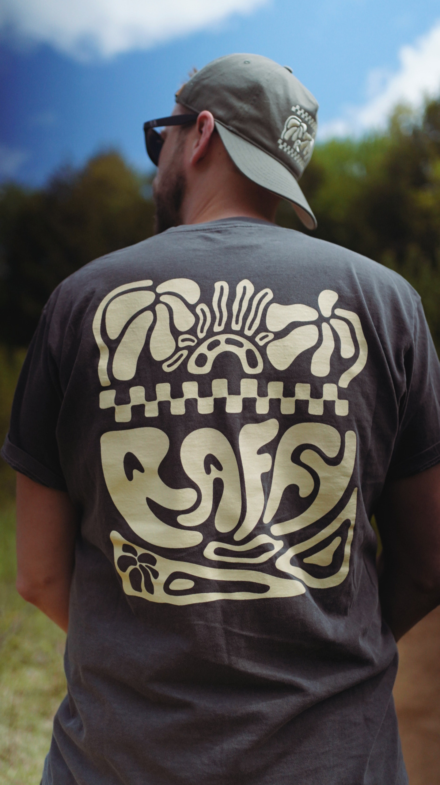 T-Shirt "Raffy" style gris délavé