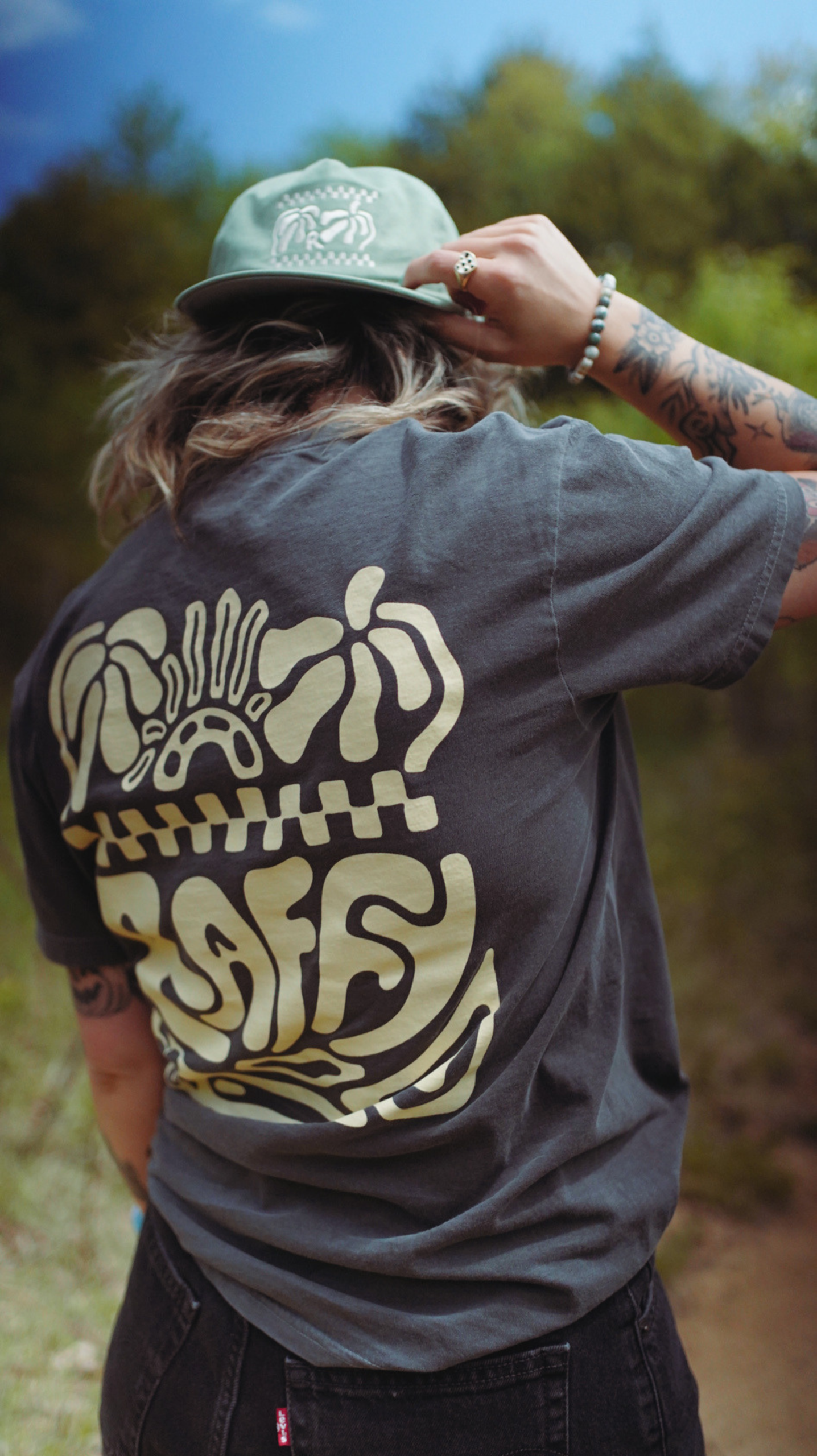 T-Shirt "Raffy" style gris délavé – Image 5