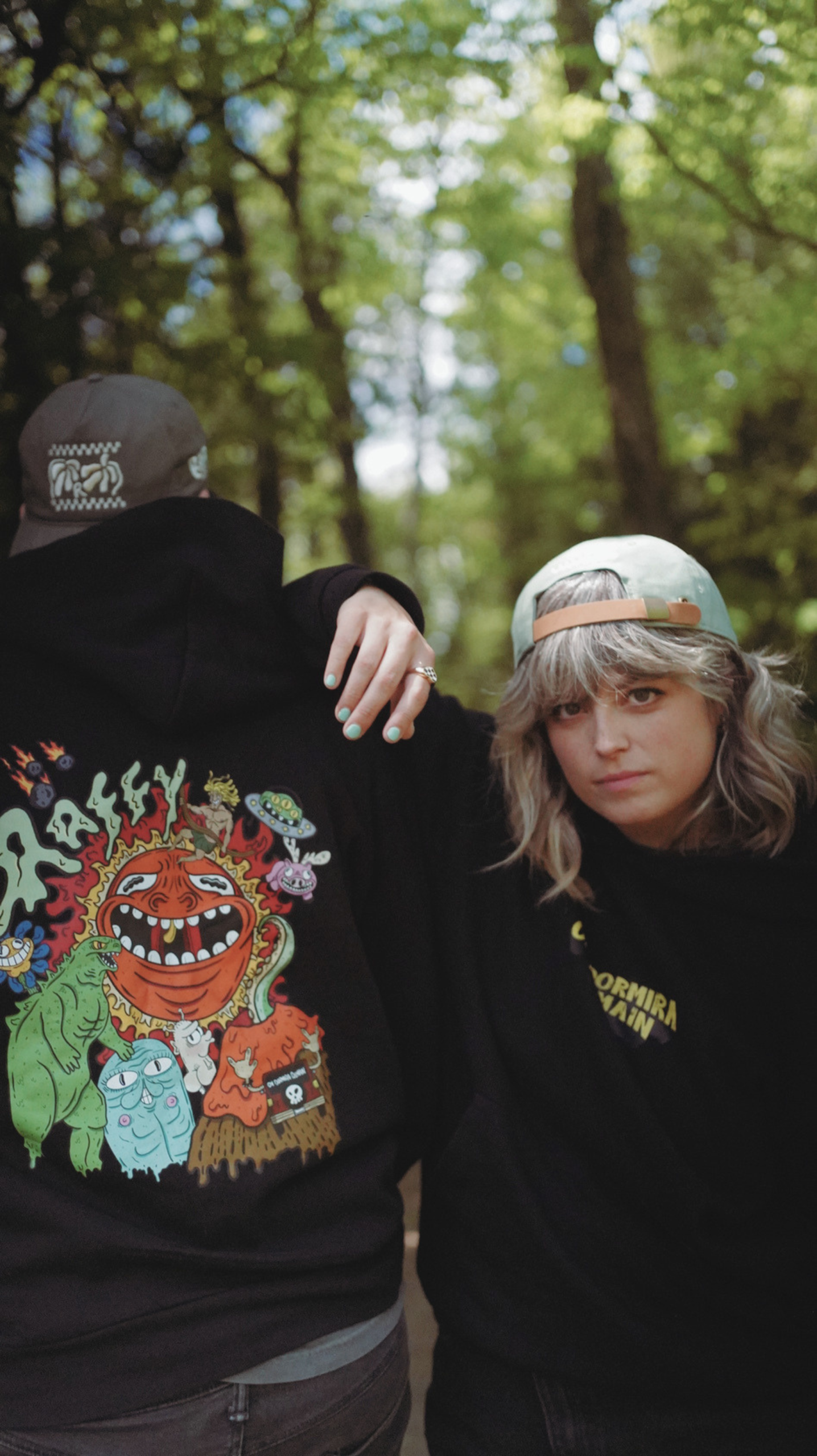 Hoodie "On dormira demain" Noir – Image 5