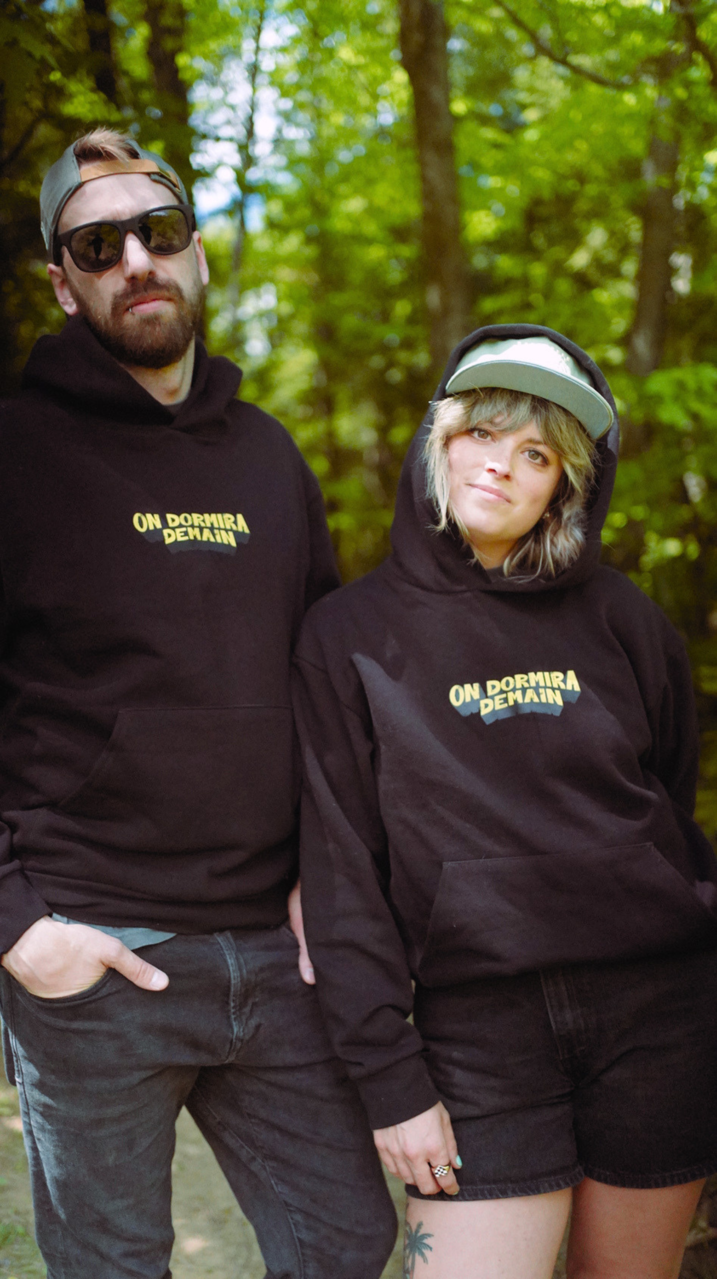 Hoodie "On dormira demain" Noir – Image 6