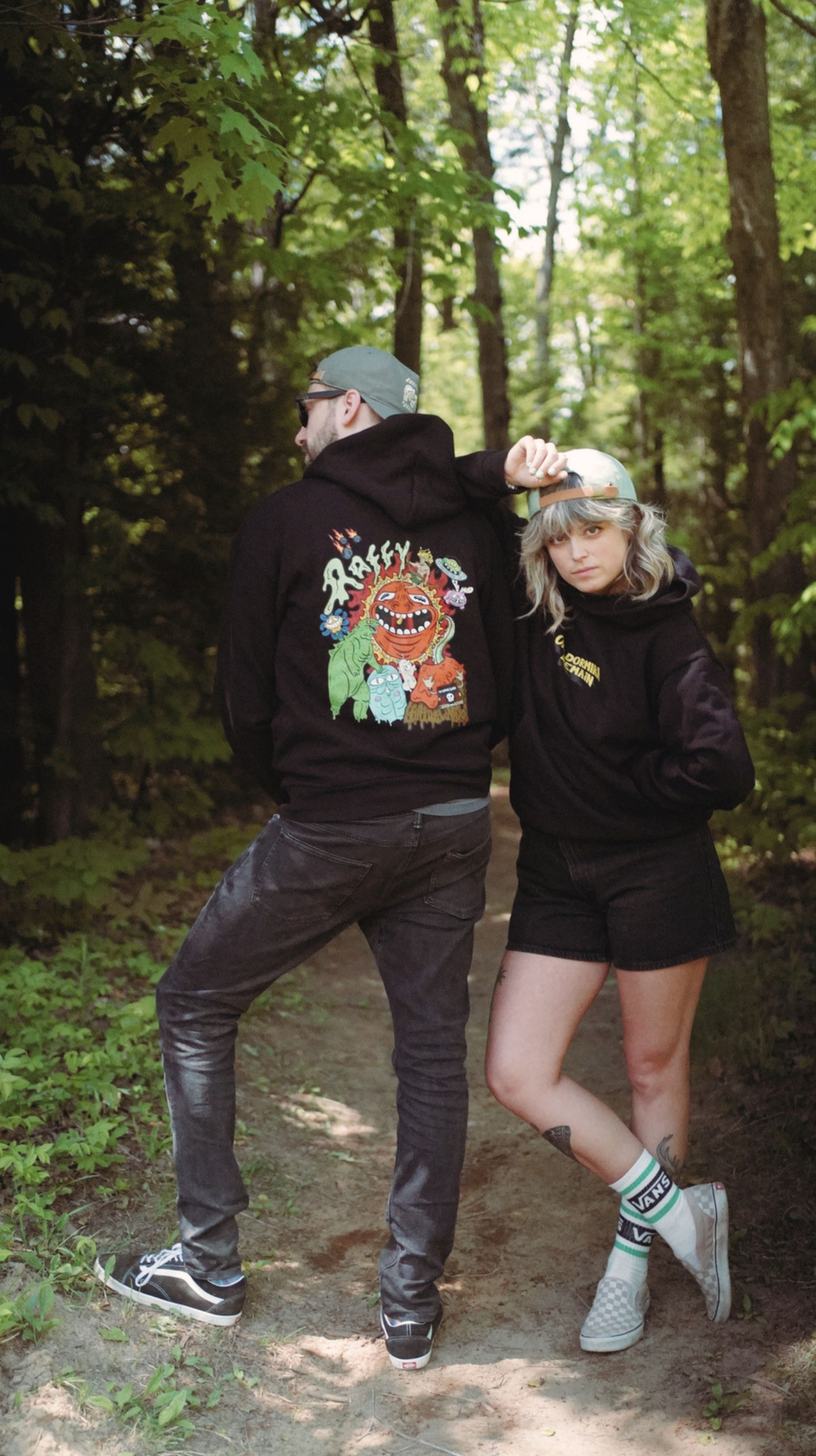 Hoodie "On dormira demain" Noir – Image 8