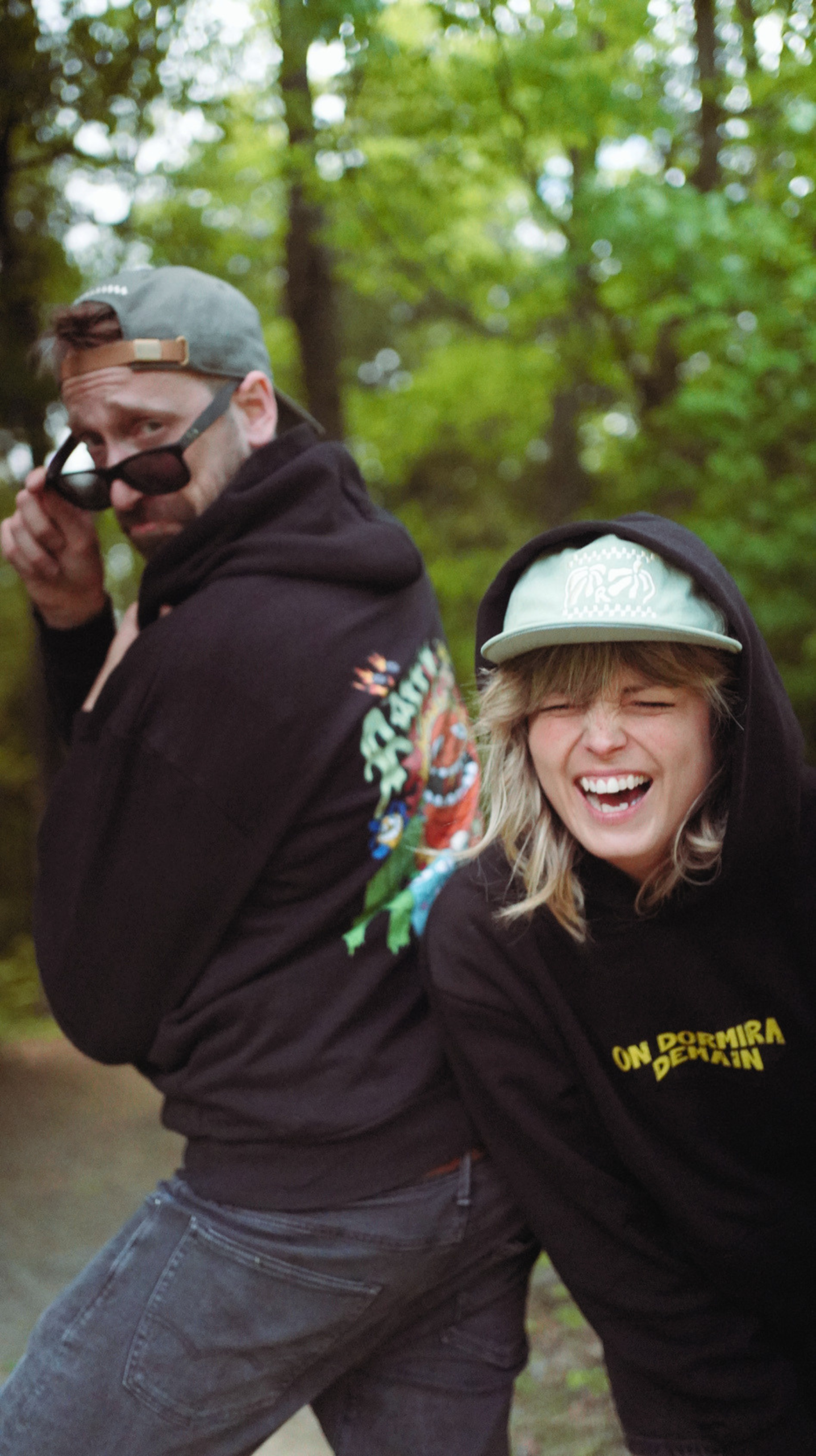Hoodie "On dormira demain" Noir – Image 9